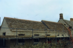 New tiled barn roof, Fairford roof tiling, roofing company near Fairford Wilts
