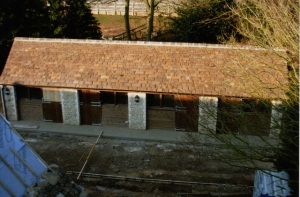 Imitation Cotswold stone tile roof, roofers in Swindon