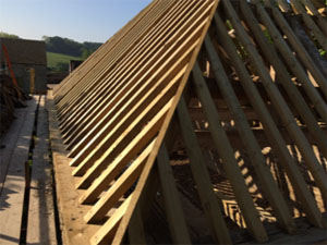 Re-raftered roof